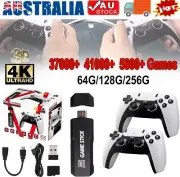 58000+ 4K HDMI TV Video Game Stick Retro Gaming Console w/ 2 Wireless Controller