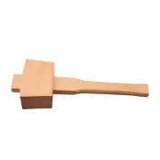 Practical Mallet Well-Balanced Beechwood Woodworking Hammer Smooth Surface