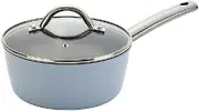 Wiltshire Easycook Blue Non-Stick Saucepan 20cm with Glass lid
