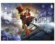 Doctor Who Autograph: DAN STARKEY & CATRIN STEWART (The Snowmen) Signed Photo