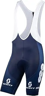 [Nalini] DSM COMPANICH Cycling Shorts with Straps White/Black