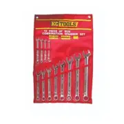 12pc KC Tools Combination Spanner Set SAE 1/4" 15/16" Imperial Wrench A13334