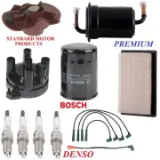 Tune Up Kit Filters Cap Wire Spark Plugs For MAZDA 626 L4 2.2L; TURBO 1990-1991 (for: Mazda)