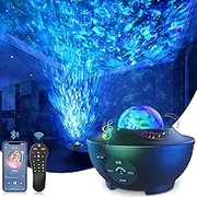 LED Starry Sky Projector, Galaxy Starry Sky Projector, Lamp Starry Sky with Timer/Remote/Bluetooth Speaker for Children