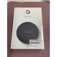 Google Nest Mini 中文化第二代智慧音箱 (石墨黑)   全新未拆封