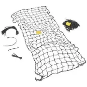 Pallet Rack Netting Nylon Black 96x111 in Safety Barrier Warehouse Storage