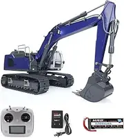 Wheelfun Metal 1:14 Hydraulic Remote Control Excavator for 945 RC Truck Model Hobby Grade Model
