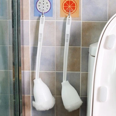 5 Pcs Toilet Brush Clean for Bathroom Washroom Tools Long Handle Scrub