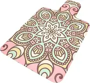 Generic Pilates Reformer Mat, Machine Towel, Printed Non-Slip Exercise Mat, Pilates Reformer Mat for Travel, Home Workout