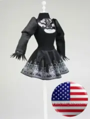 1/6 scale Black Dress 12'' PHICEN TBLeague Hot Toys Female Figure Doll