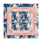 Blue and Playful Pink Mahjong Mat, Size 30x30