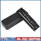 # 10 Hole 20 Tone Lightweight Harmonica C Key Mouth Organ Harmonica (Black)