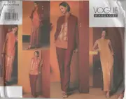 Vogue 2673 Wardrobe Misses/Petite Shirt Dress Top and Vest Size 18 - 22 + Size