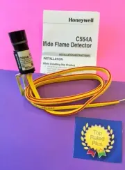 Honeywell C554 C554A Beckett 7135U Cad cell 54" Lead Flame Sensor Beckett Wayne