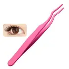 False Eyelash Tweezers Applicator Eyelash Extension Curler Nipper Clip ClJYZ!