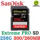 SanDisk Extreme PRO UHS-II SDXC SD 256G 256GB 300MB U3 高速記憶卡