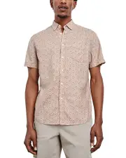 Rails Carson Regular Fit Short Sleeve Linen Shirt