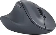 ELECOM Left Hand Bluetooth Wireless Ergonomic Mouse, Silent Click, 2000DPI, 5 Buttons, Optical Sensor, Compatible with PC, Mac, Laptop, EX-G, Lsize Black (M-XGL31BBSKBK)