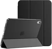 JETech Case for iPad (A16) 11th/10th Generation (2025/2022), Slim Stand Hard Back Shell Cover with Auto Wake/Sleep (Black)