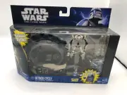 Star Wars The Clone Wars Attack Cycle w/ General Grievous 2010 - NEW