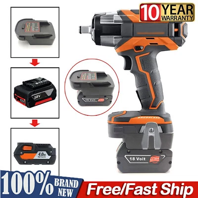 Converter For Bosch 18V Li-ion Battery Adapter To For RIDGID For AEG Power Tools