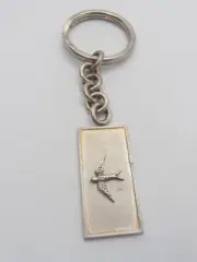 Dovetail: Keyring Silver 925 - Brisa - Key - Balestruccio - Bird Design