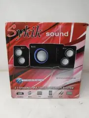 Sykik Sound SP0232BT, Powerful 2.1 Bluetooth speaker system. 5' subwoofer