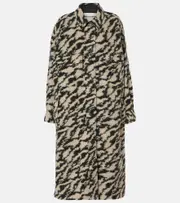 [Marant Etoile] Marant Etoile Fontizi wool-blend coat AU 10 multicoloured