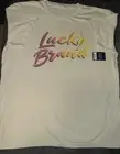 Lucky BrandLucky Brush Logo Graphic Tee Birch Sz Large NWTS MSRP$39.95