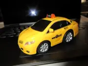 New York City NYC Taxi 2008 TLC Livery Toyota Camry Pullback Car 1:43 Scale