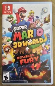 Nintendo Switch Super Mario 3D World + Bowser's Fury CASE ONLY (no game)