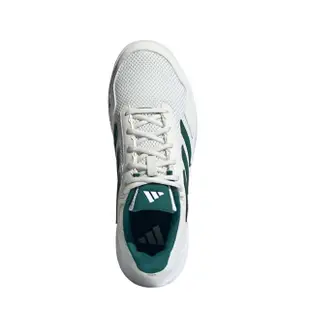 【adidas 愛迪達】COURT SPEC 2 網球鞋(ID2472 男女鞋 運動鞋 專業運動 網球鞋 米x綠)