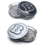 【1個】適用於奔馳BENZ BRABUS輪罩標籤奔馳B輪罩標籤奔馳BRABUS WH