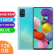 Samsung Galaxy A51 (128GB, Blue) Australian Stock - As New