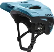 Oneal Trailfinder Split V.23 Bicycle Helmet, black-blue, Size M L XL 60 62 for Men Black Blue