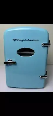 Frigidaire Portable Retro Mini Fridge - Tiffany Blue, EFMIS129-Blue Game Room