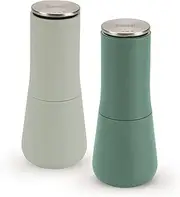 Joseph Joseph Milltop Non-spill salt & pepper mill set - Editions (Sage)