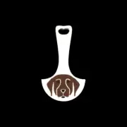 Removable Shopping Trolley Key Token suits Coles, Aldi, Woolies Golden Retriever
