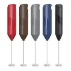 Electric Handheld Egg Beater Foam Maker Milk Frother Blender Battery Powered