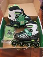Adjustable Inline Skates Outdoor Roller Skates For Kids Full Light Up Wheels New