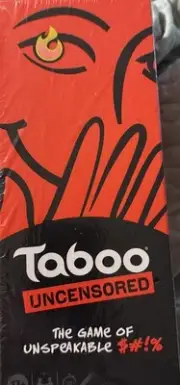 Taboo Uncensored ACC NEW Board Game Hasbro Gaming