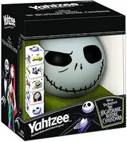 Yahtzee Nightmare Before Christmas Dice Game | Themed Nightmare Before Christmas Yahtzee Game | Collectable Jack Skellington Dice Cup