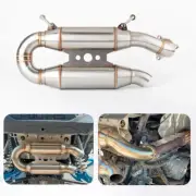 Motorcycle UTV exhaust muffler slip on For Polaris RZR XP/XP4 Turbo RZR Turbo S/