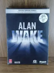 Alan Wake Official Survival Bundle Strategy Guide & Art Book Brand New Authentic