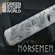 Rolling Pin Norsemen - wargames dwarf miniature bases