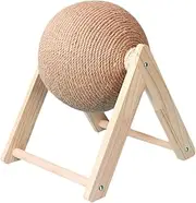 Cat Scratching Board with Woven Ball Scratch Resistant Pet for Cats Kittens Durable Fun Design for Reducing Loneliness Protecting Furniture