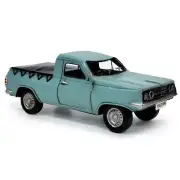 HR Holden Ute 28cm Pale Blue Metal Car Handmade Model - Man Cave - NEW