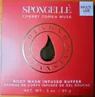 Beyond Cleansing Spongelle Cherry Tonka Musk Body wash Infused Buffer