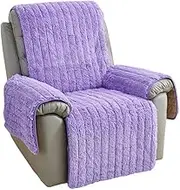 Reclining Chair Cover Velvet, Non Slip Recliner Cover One Piece Recliner Couch Covers Armchair Slipcovers Sofa Dog Chair Cover Furniture Protector Couch Cover Recliner Slip Cover (Color : #13, Size
