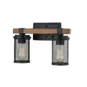 Millennium Lighting 3532 Mesa 2 Light 13"W Bathroom Vanity Light - Matte Black /